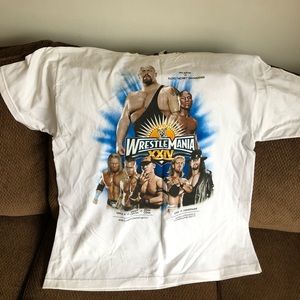 WWE WrestleMania 24 vintage program T-shirt